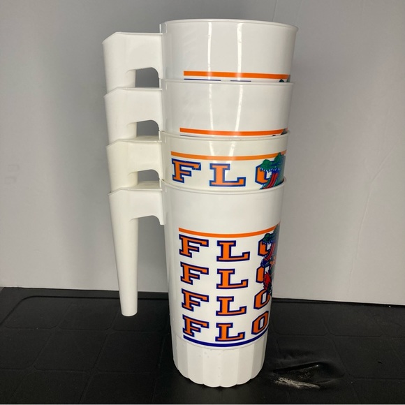 florida gators college cups set of 4 - Picture 6 of 7